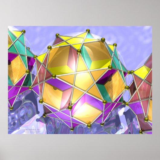 Dodecadodeca Trio von Bruce Rawles Poster (Vorne)