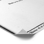 Dodecahedron aus "De Divina Proportione" Poster (Ecke)