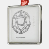 Dodecahedron, von 'De Divina Proportione' Ornament Aus Metall (Links)