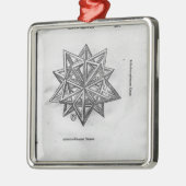 Dodecahedron, von 'De Divina Proportione' Ornament Aus Metall (Links)