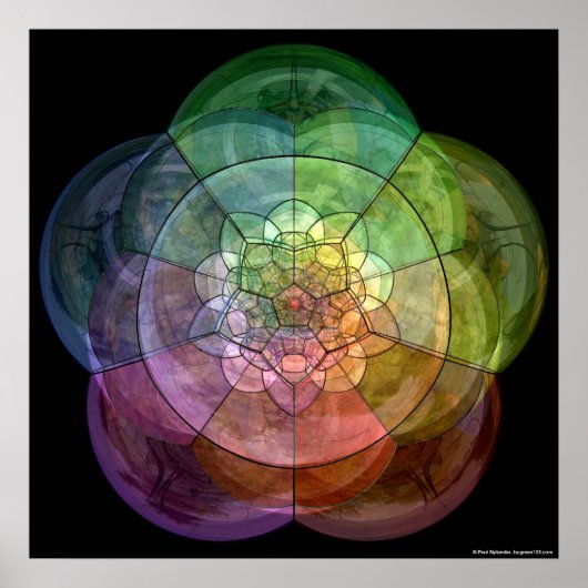 Dodecaplex (120 Zellen) Poster (Vorne)