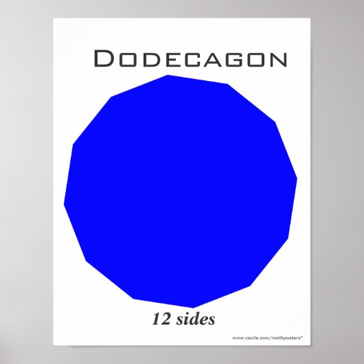 Dodegagon Poster of Polygon (Vorne)