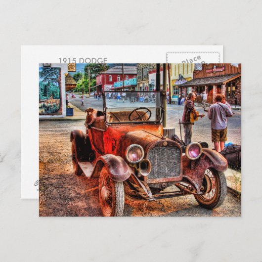 Dodge 1915 postkarte (Vorne/Hinten)