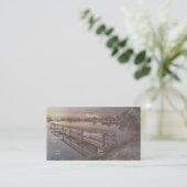 Dodge bei Sunrise Business Card Visitenkarte (Stehend Vorderseite)