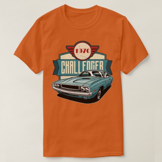Dodge Challenger 1970 T-Shirt (Design vorne)