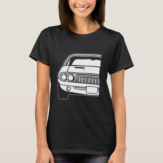 Dodge Challenger 1973 2 T-Shirt (Vorderseite)