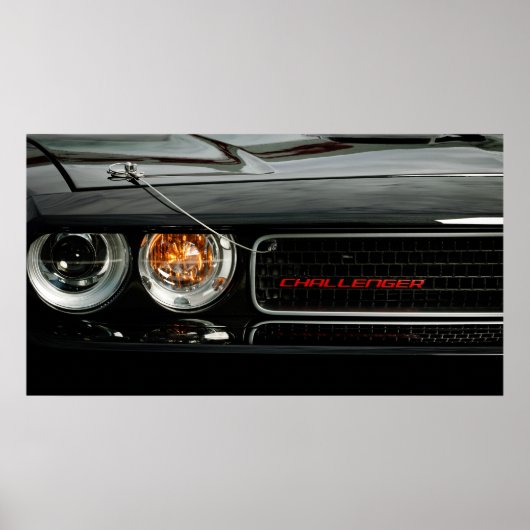 Dodge Challenger Druck Poster (Vorne)