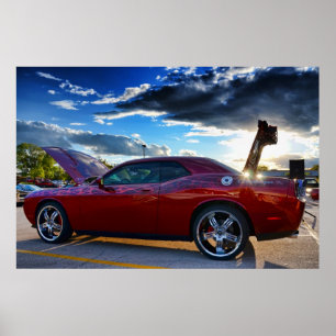 Dodge Challenger Druck Poster