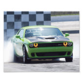 Dodge Challenger Hellcat Fotodruck (Vorne)