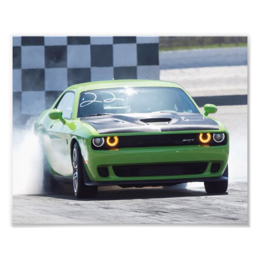 Dodge Challenger Hellcat Fotodruck (Vorne)