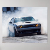 Dodge Challenger Hellcat Poster (Vorne)