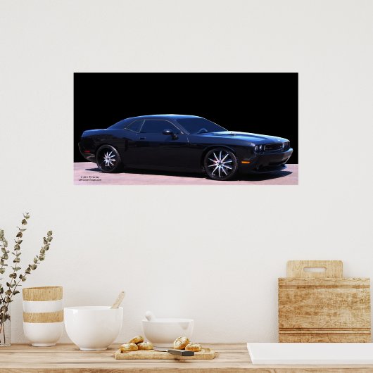 DODGE CHALLENGER HEMI POSTER (Küche)