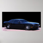 DODGE CHALLENGER HEMI POSTER (Vorne)