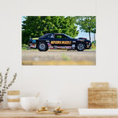 Dodge Challenger Motown Missle Poster (Küche)