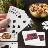 Dodge Challenger Poker Cards Spielkarten (In Situ)