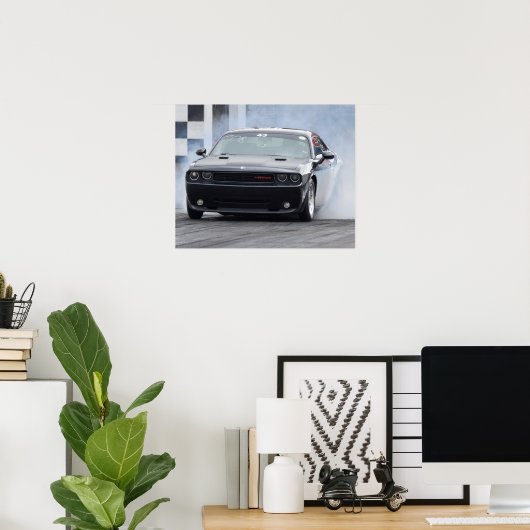 Dodge Challenger Poster (Heimbüro)