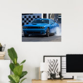 Dodge Challenger Poster (Heimbüro)
