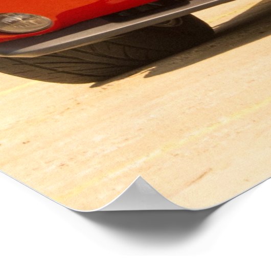 Dodge Challenger Poster (Ecke)