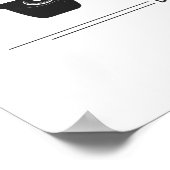 Dodge Challenger | Poster (Ecke)