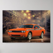 Dodge Challenger Poster (Vorne)