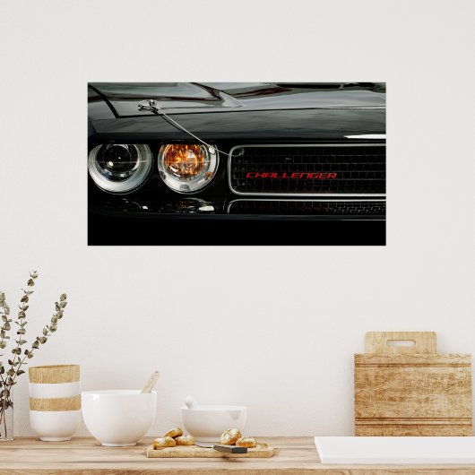Dodge Challenger Print Poster (Küche)