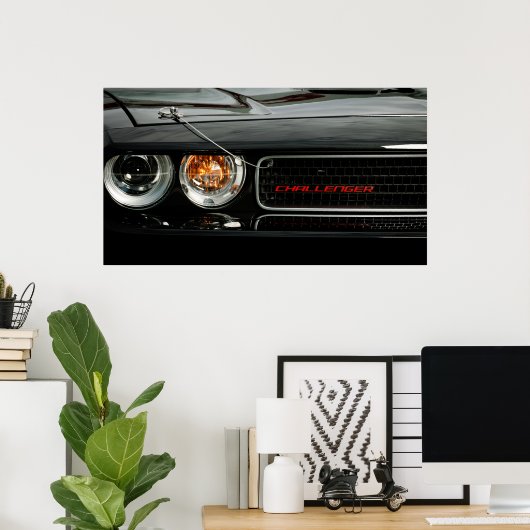 Dodge Challenger Print Poster (Heimbüro)
