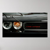 Dodge Challenger Print Poster (Vorne)