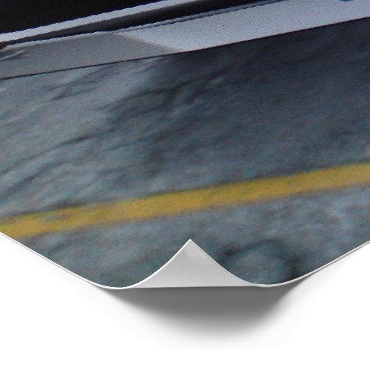 Dodge Challenger Print Poster (Ecke)