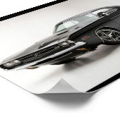 Dodge Challenger RT 1971 Poster (Ecke)