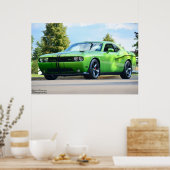 Dodge Challenger SRT8 392 Poster (Küche)