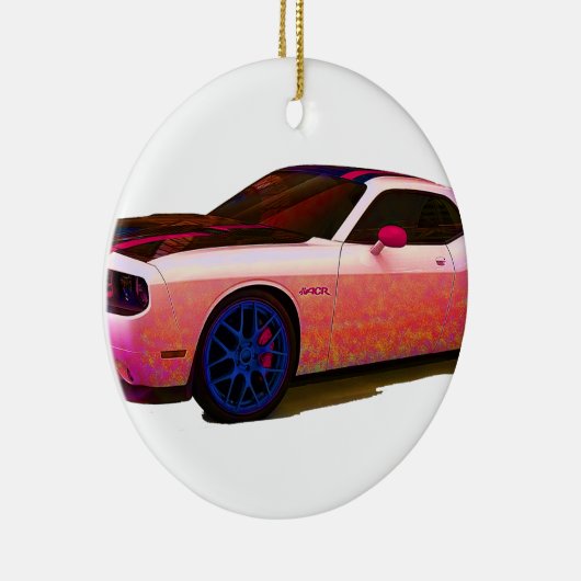 Dodge Challenger SRT8 ACR Keramik Ornament (Rechts)