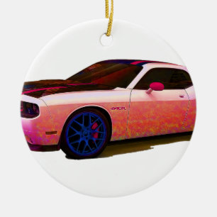 Dodge Challenger SRT8 ACR Keramik Ornament