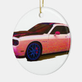 Dodge Challenger SRT8 ACR Keramik Ornament (Links)