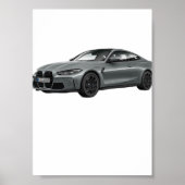  Dodge Challenger SRT American Muscle Car Performa Poster (Vorne)