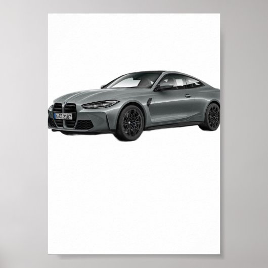 Dodge Challenger SRT American Muscle Car Performa Poster (Vorne)