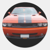 Dodge Challenger SRT Aufkleber (Vorderseite)