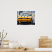 Dodge Challenger SRT Poster (Küche)