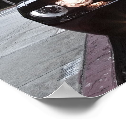 Dodge Challenger SRT Poster (Ecke)