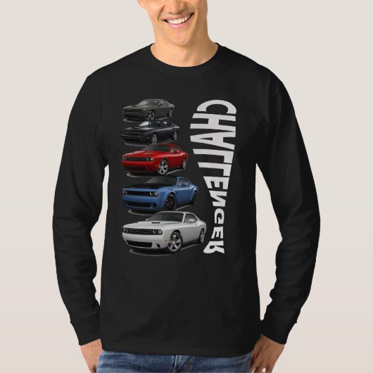 Dodge Challenger SRT T-Shirt (Vorderseite)