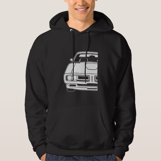 Dodge Charger 1971 1 Hoodie (Vorderseite)
