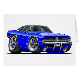 Dodge Charger Blue Car
