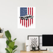 Dodge Charger Muscle Car Poster (Heimbüro)