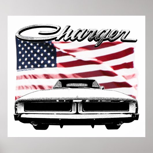 Dodge Charger Poster (Vorne)