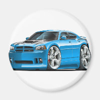 Dodge Charger Super Bee Blue Car