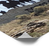 Dodge City, Kansas - Wild West Town Poster (Ecke)