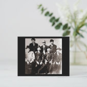 Dodge City "Peace Commission" ca. 1883 Postkarte (Stehend Vorderseite)