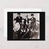 Dodge City "Peace Commission" ca. 1883 Postkarte (Vorne/Hinten)