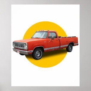 Dodge D100 Poster