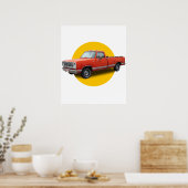 Dodge D100 Poster (Küche)
