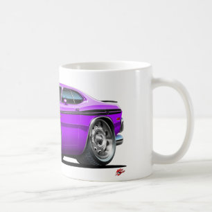 Dodge-Dämon-lila Auto Kaffeetasse
